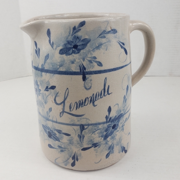 Vtg 1980 Stoneware "Lemonade" Pitcher Studio Pottery Artist Signed by CeCe Bode - Picture 8 of 16